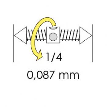 Mikro-Sektorenschraube